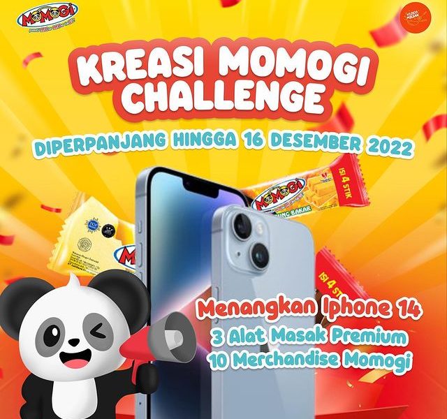 Kreasi Momogi Challenge Berhadiah HP IPHONE 14 Gratess!!