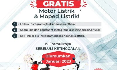 Kuis Selis Untuk Indonesia Berhadiah Motor & Moped Listrik