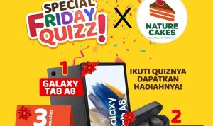 Kuis Special Friday Berhadiah Samsung Tab A8, Earbuds, dll