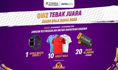 Kuis Tebak Juara Piala Dunia 2022 Berhadiah Apple Watch Series 7
