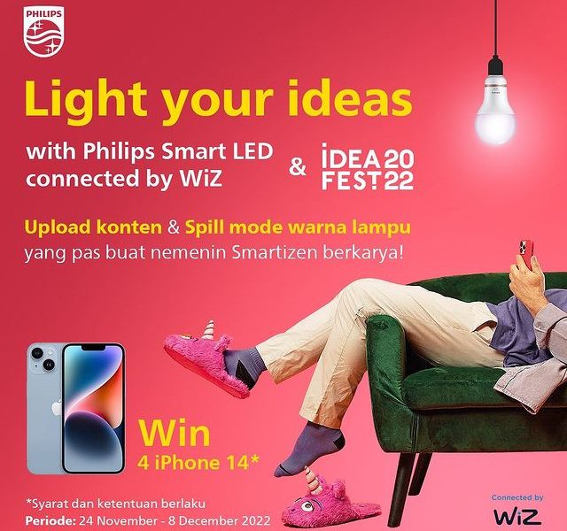 Light Your Ideas Challenge Berhadiah Total 4 buah iPhone 14