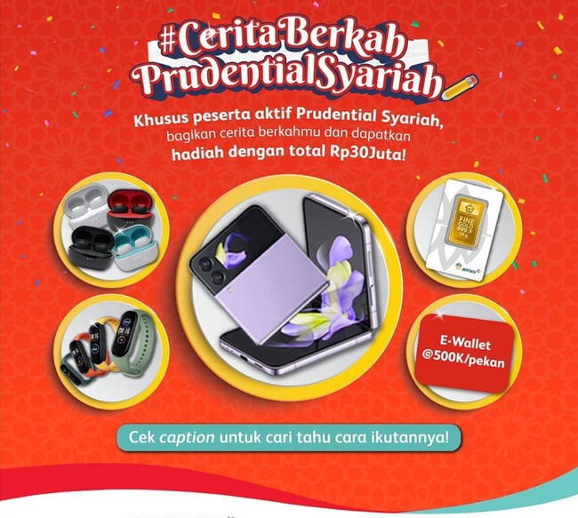 Lomba Cerita Berkah Prudential Syariah Berhadiah Total 30 Juta