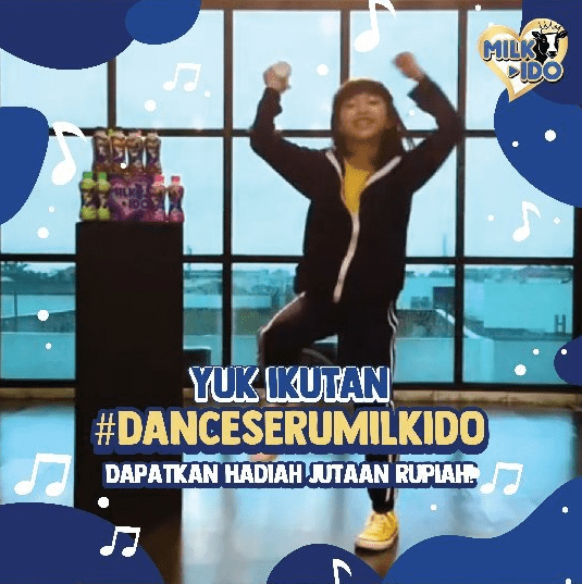 Lomba Dance Seru Milkido Berhadiah Jutaan Rupiah