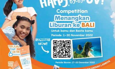 Lomba Foto Happy Bye Bye UV Berhadiah Liburan ke Bali
