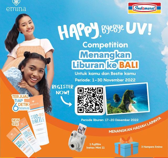 Lomba Foto Happy Bye Bye UV Berhadiah Liburan ke Bali