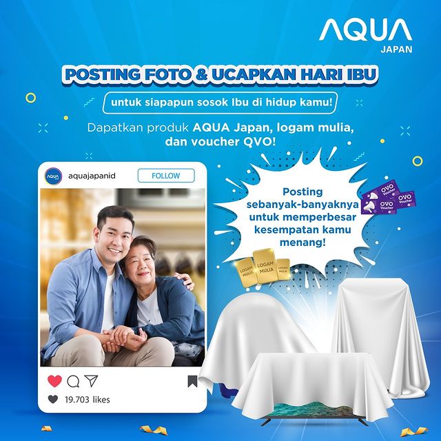 Lomba Foto Hari Ibu AQUA Japan Berhadiah Senilai Puluhan Juta