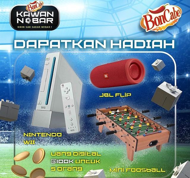 Lomba Foto Kawan Nobar Boncabe Berhadiah Nintendo Wii