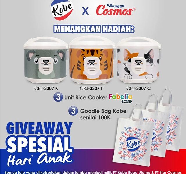 Lomba Foto Kreasi Gorengan Berhadiah 3 unit Rice Cooker