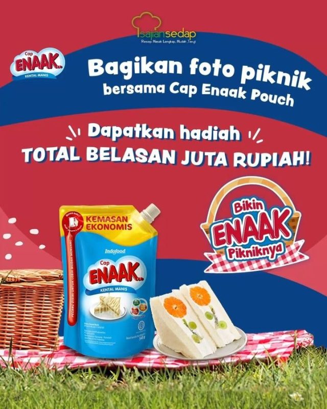 Lomba Foto Piknik Bareng Cap Enaak Berhadiah Total Belasan Juta