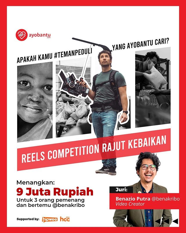 Lomba Reels Rajut Kebaikan Berhadiah Total 9 Juta Rupiah