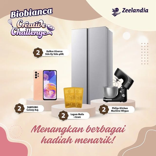 Lomba Resep Biobianca Creative Berhadiah Puluhan Juta Rupiah