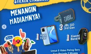 Joyday Sticker Challenge Berhadiah Vivo Y21T Tiap 2 Minggu