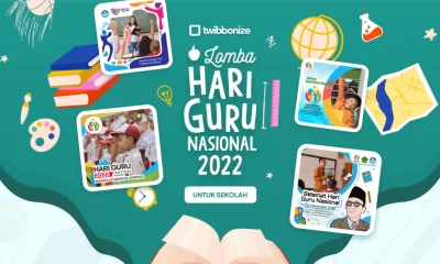 Lomba Twibbon Hari Guru Berhadiah Dana Pendidikan Total 5 Juta