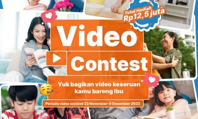 Lomba Video Keseruan Bareng Ibu Berhadiah 12,5 Juta Rupiah