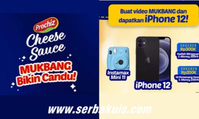 Lomba Video Mukbang Prochiz Cheese Sauce Berhadiah iPhone 12