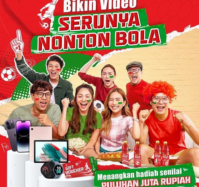 Lomba Video Serunya Nonton Bola Berhadiah iPhone 14 Pro