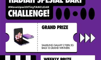 Move Up with TinyTan CLEAR Berhadiah SAMSUNG Z Flip 4 5G
