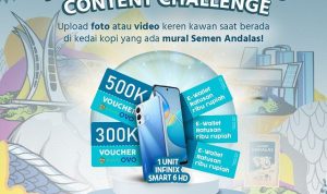 Mural Semen Andalas Challenge Berhadiah Infinix Smart 6 HD