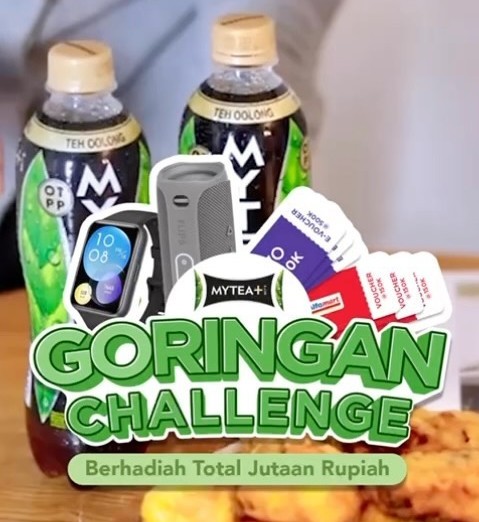 MyTea Goringan Challenge Berhadiah Total Jutaan Rupiah