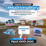 Pakai Sticker My Driving Story Berhadiah Saldo LinkAja Total 2 Juta