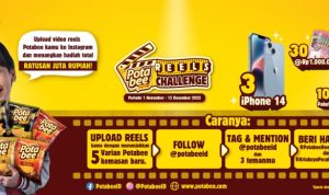 Potabee Reels Challenge Berhadiah iPhone 14, Uang 30 Juta, dll