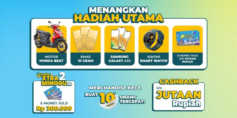 Promo Serbu CUANKIta JULO Berhadiah Total 40 Juta Rupiah