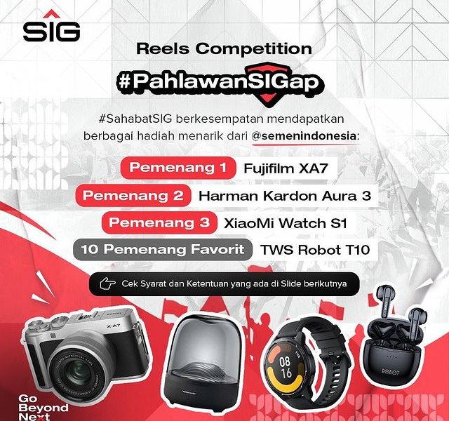 Reels Competition Pahlawan SIGap Berhadiah Puluhan Juta Rupiah