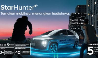 StarHunter Challenge Berhadiah Utama 5 Mobil Hyundai Stargazer