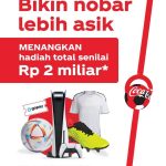 Undian Coca-Cola Nobar Asik Berhadiah Total 2 Miliar Rupiah