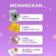 Undian Haan Beluber Hadiah Mixer, Emas, & E-wallet Jutaan Rupiah