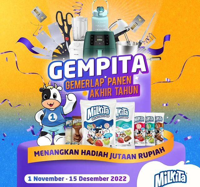 Undian Milkita GEMPITA Berhadiah Alat Dapur Jutaan Rupiah