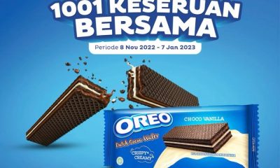 Undian Oreo Wafer Berhadiah Trip ke Singapore Total Ratusan Juta