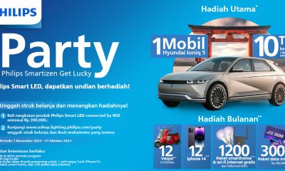 Undian Philips Smart LED Grand Prize Mobil Listrik Hyundai Ioniq 5