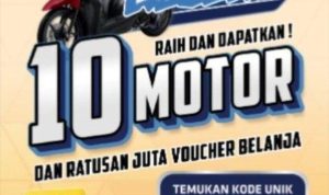 Undian Sika Bagi Rejeki 2 Berhadia 10 Motor & Voucher Ratusan Juta