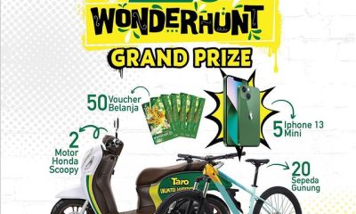 Undian Taro Wonderhunt Berhadiah Total Ratusan Juta Rupiah