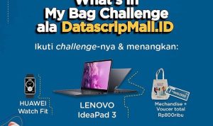 What's In My Bag Challenge Datascrip Berhadiah Lenovo IdeaPad 3