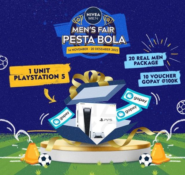 Challenge Men's Fair Pesta Bola Berhadiah Sony Playstation 5