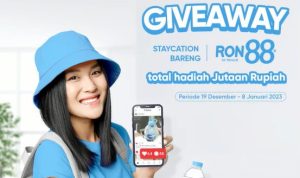 Challenge Staycation Bareng RON88 Berhadiah E-Money 1 Juta