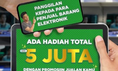 Giveaway Promosiin Barang Elektronik Berhadiah Gopay Total 5 Juta