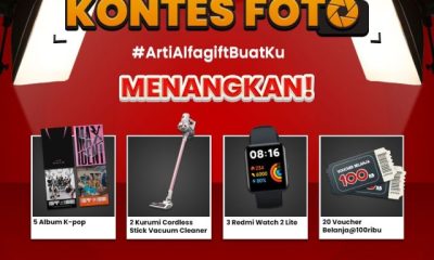 Kontes Foto Arti Alfagift Berhadiah Album K-Pop, Vacuum Cleaner, dll