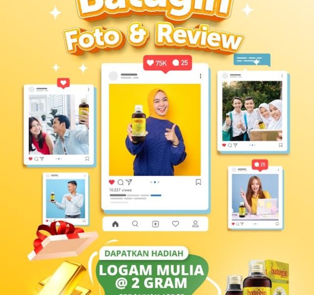 Kontes Foto & Review Batugin Berhadiah 10 Logam Mulia