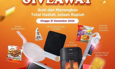 Kuis Lezzakan Tahun Baru Hadiah Microwave, Air Fryer, Emas, dll