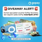 Kuis Paket Voucher Gopay Favorit Berhadiah Saldo Total 20 Juta