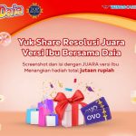 Kuis Resolusi Ibu Juara Berhadiah Saldo OVO 1 Juta & Goodie Bag