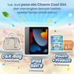 Lomba Foto Charm Cool Girl CHAliday Berhadiah iPad 9th Gen