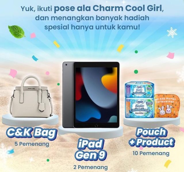 Lomba Foto Charm Cool Girl CHAliday Berhadiah iPad 9th Gen