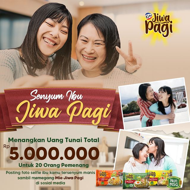 Lomba Foto Senyum Ibu Jiwa Pagi Berhadiah Uang Total 5 Juta