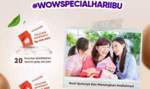 Lomba Foto Wow Special Hari Ibu Berhadiah Shopeepay 3,1 Juta