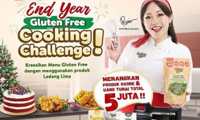 Lomba Masak Akhir Tahun Gluten Free Berhadiah Total 5 Juta