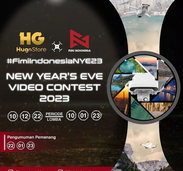 Lomba Video Drone Tahun Baru 2023 Berhadiah Total Puluhan Juta